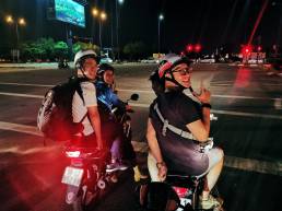 On the road with Saigon Kiss Tour Evening Food Tour