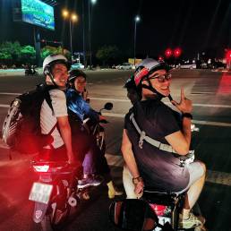 On the road with Saigon Kiss Tour Evening Food Tour