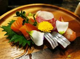 Sashimi at Rakuya